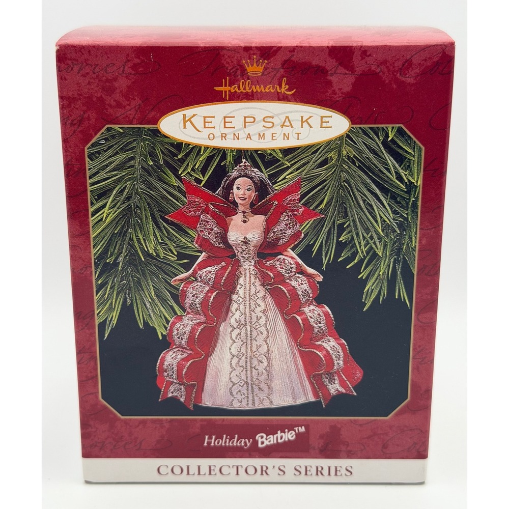 Hallmark Keepsake 1997 Holiday Barbie Ornament Collector Series QXI6212